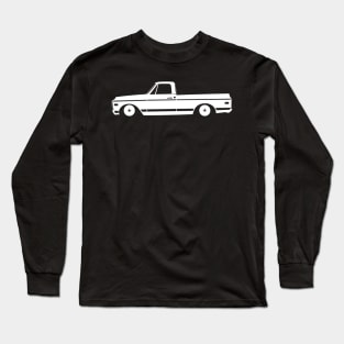 Chevy C10 silhouette Long Sleeve T-Shirt